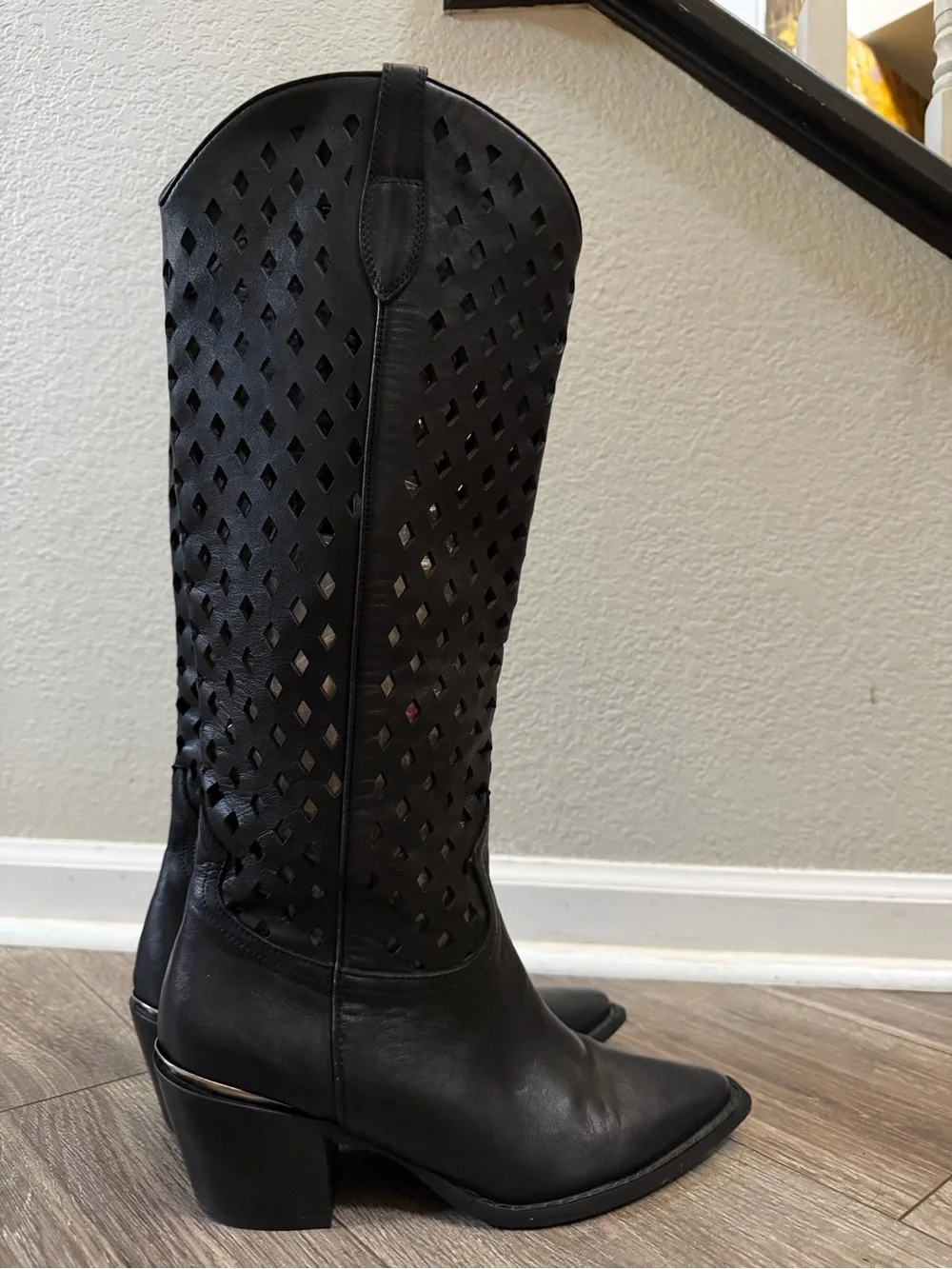 Free People Diamonds Are Forever Cowgirl Western Boots